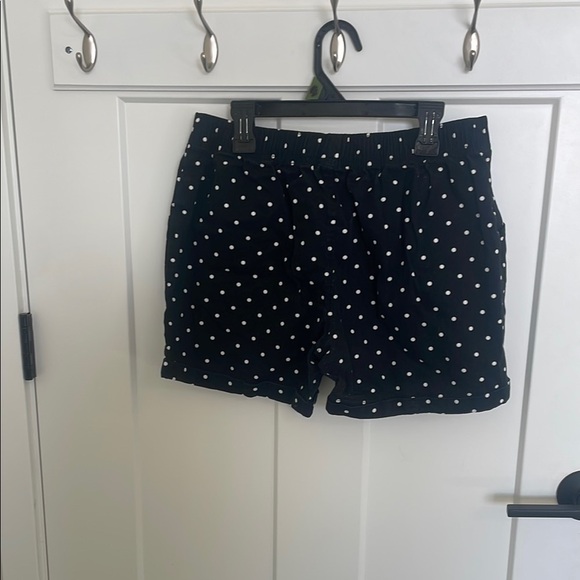 Black Polka Dot Kid's Shorts - Picture 3 of 3